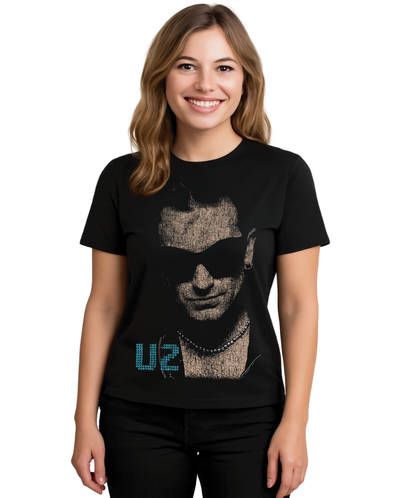 Remera estampada U2 Bono