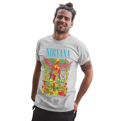Remera estampada Nirvana DTF