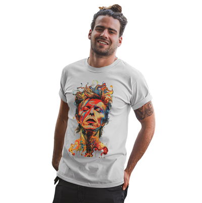 Remera estampada David Bowie DTF