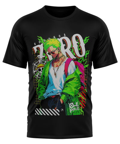 Remera estampada Zoro Animé