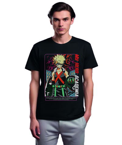 Remera estampada My Hero Academia Animé