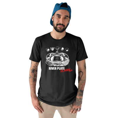 Remera Los Piojos en River - Último Ritual (Modelo 1)