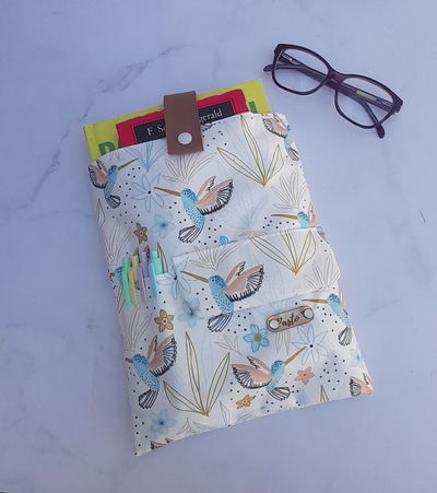 Funda para libros colibries 