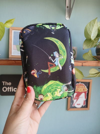 Cartuchera vertical simple Rick y Morty