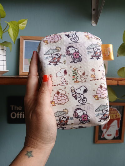 Cartuchera vertical simple Snoopy