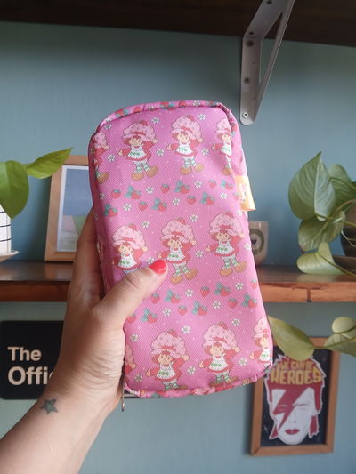 Cartuchera Vertical triple Frutillitas