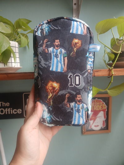 Cartuchera Vertical triple Messi