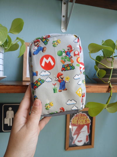 Cartuchera vertical simple Super Mario