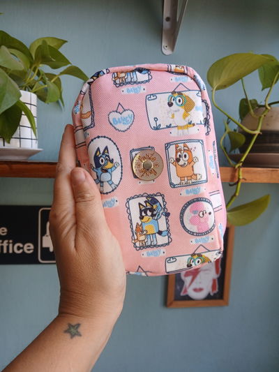 Cartuchera vertical simple Bluey