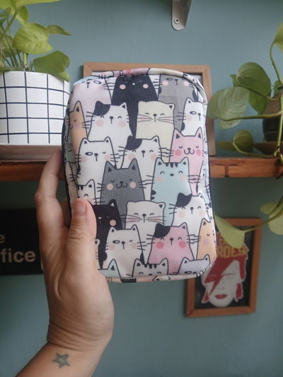 Cartuchera vertical simple gatitos