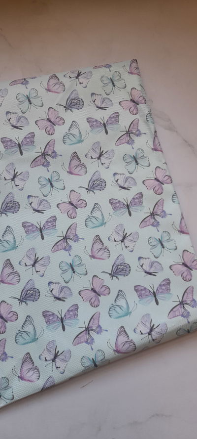 Cartuchera Vertical triple Mariposas ( A PEDIDO)