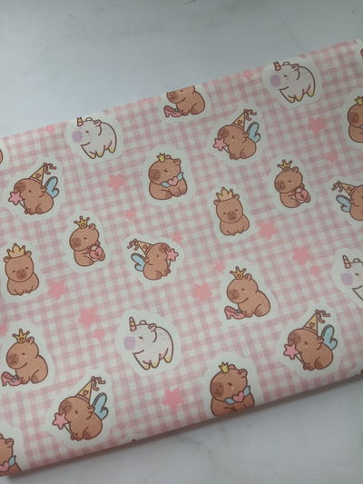 Cartuchera Vertical triple Capibaras ( A PEDIDO)