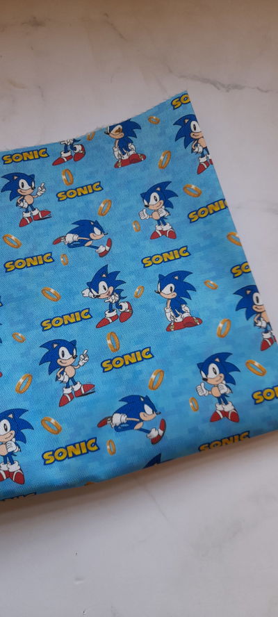 Cartuchera Vertical triple Sonic ( A PEDIDO)