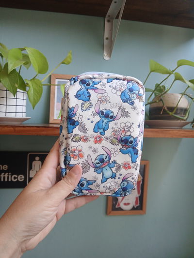 Cartuchera vertical simple Stich 