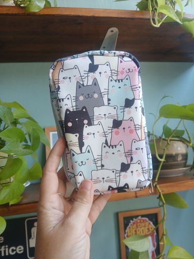 Cartuchera vertical simple Gatitos