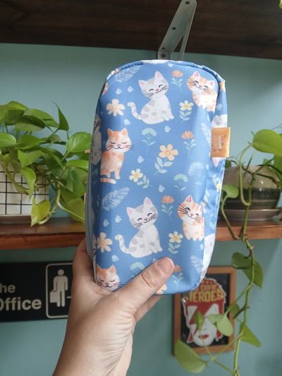 Cartuchera Vertical triple Gatitos