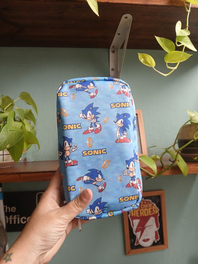 Cartuchera Vertical triple Sonic