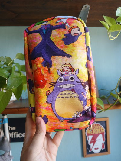 Cartuchera Vertical triple Totoro 