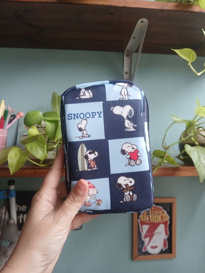 Cartuchera vertical simple Snoopy 