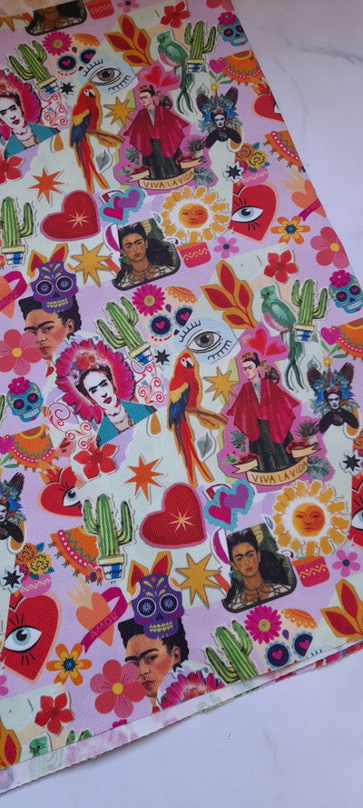 Cartuchera Vertical triple Frida Kahlo