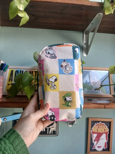 Cartuchera Vertical triple Snoopy