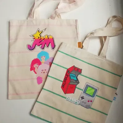 Tote Bags Retro únicas