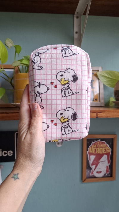 Cartuchera vertical simple Snoopy