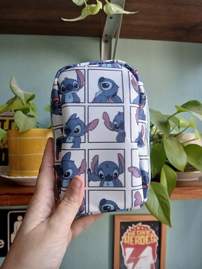 Cartuchera vertical simple Stich 