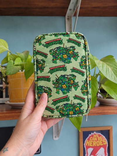 Cartuchera vertical simple Las tortugas ninja