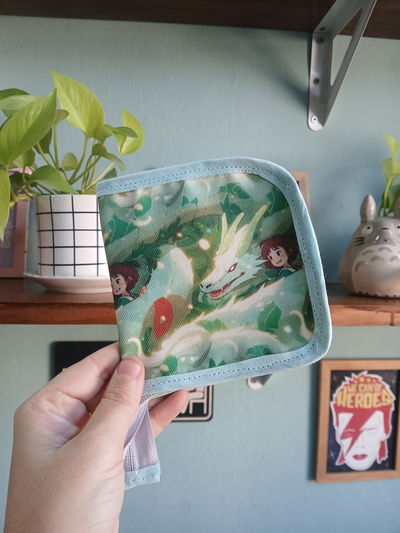 Billetera Pocket El viaje de Chihiro (studio ghibli) 