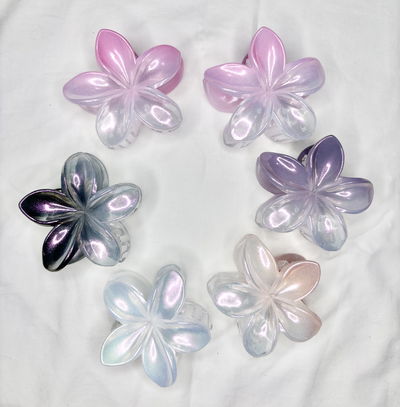 Broche Hawai Perlado x6