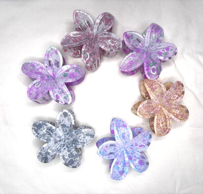 Broche Hawai Salpicado  x6