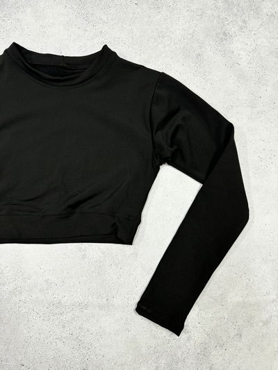 crop top termico black 