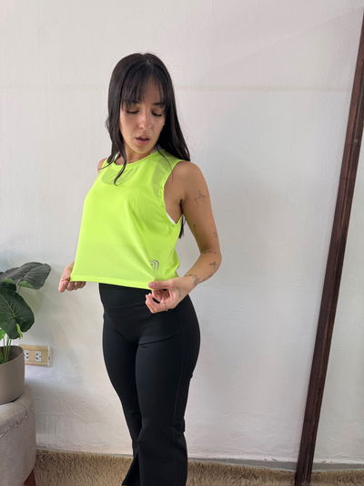  Sudadera crop- Microtul 