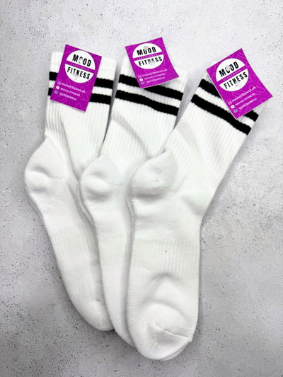 Medias white- toalla 