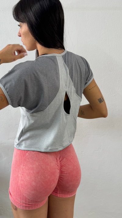 Remera crop Lisboa