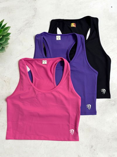 Musculosa crop Santorini 