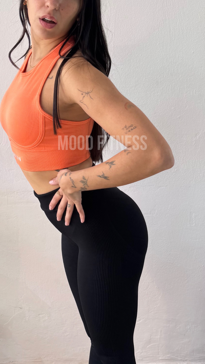 Calza Black fajera- seamless negro 