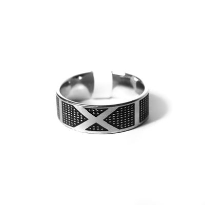 Anillo PRIMAL X (Talle 16 - Acero Quirúrgico)