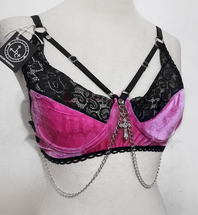 Bralette Bathory (ROSA) [A Pedido]