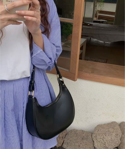 Cartera mini negra dama