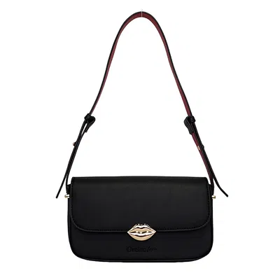 Cartera bandolera oreiro love negra art. 28273