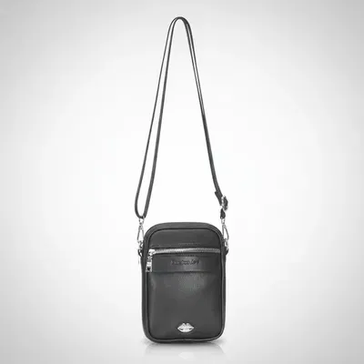 Morral oreiro love art 18377 cuero pu negro