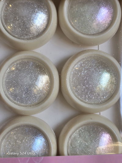 Polvo efectos Aurora con micro glitter por 6
