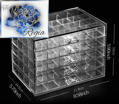 Caja Acrílica con Cajones