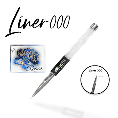 Pincel Liner Kolinsky Cherimoya 000