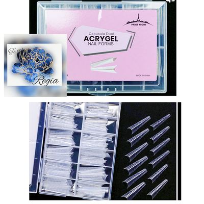 Cápsula Dual Acrygel Paris Nigth Extensión molde Coffin 