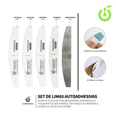 Lima Cherimoya Set Metallic Nail File Set 