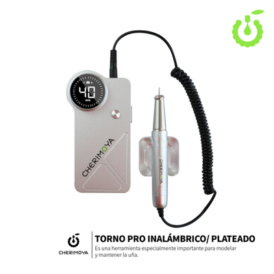 Torno PRO Drill Profesional Cherimoya PLATEADO