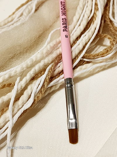 Pincel lengua de gato Nro 8 Paris Nigth Polygel